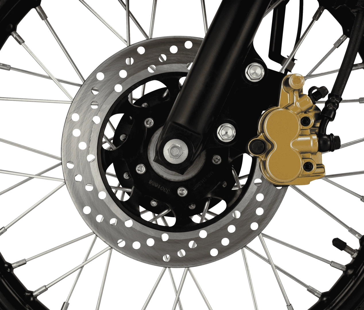 强大的盘式制动器